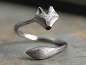 Preview: Sterling Silver fox ring