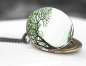Preview: Vintage locket necklace. Bending willow tree