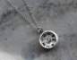 Preview: Dainty working compass necklace. 925 Sterling Silver