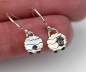 Mobile Preview: Front back sheep earrings. 925 sterling silver dangling earrings