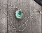 Mobile Preview: Ocean necklace. Tiny starfish in real limpet shell