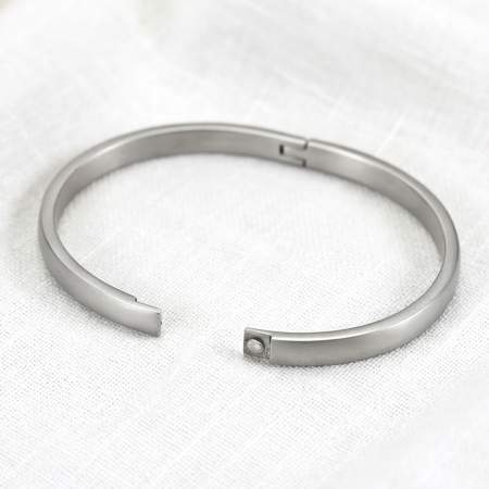 Against the Current Bangle Bracelet