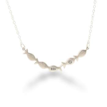 Against the current. Dainty silver necklaceAgainst the current. Dainty silver necklace
