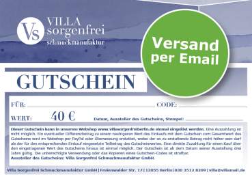 Email Gift Vouchers €40