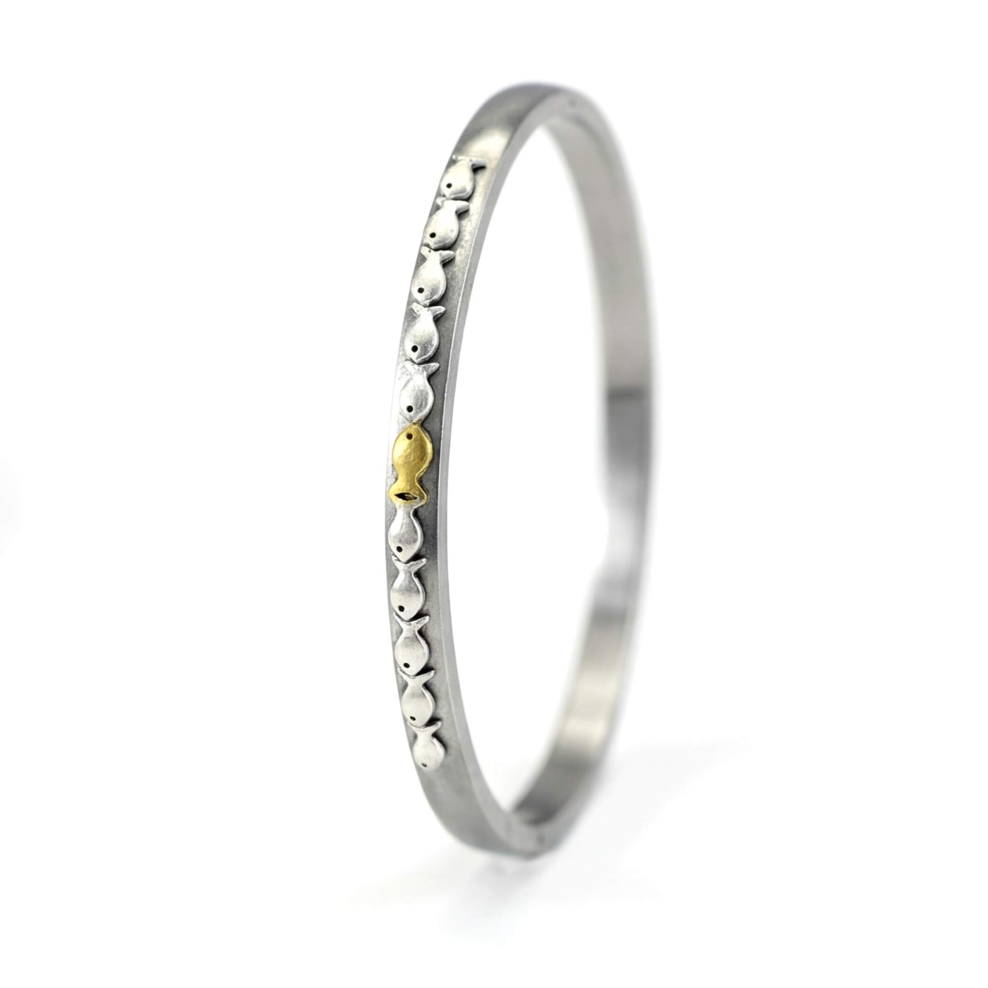 Against the Current Bangle Bracelet