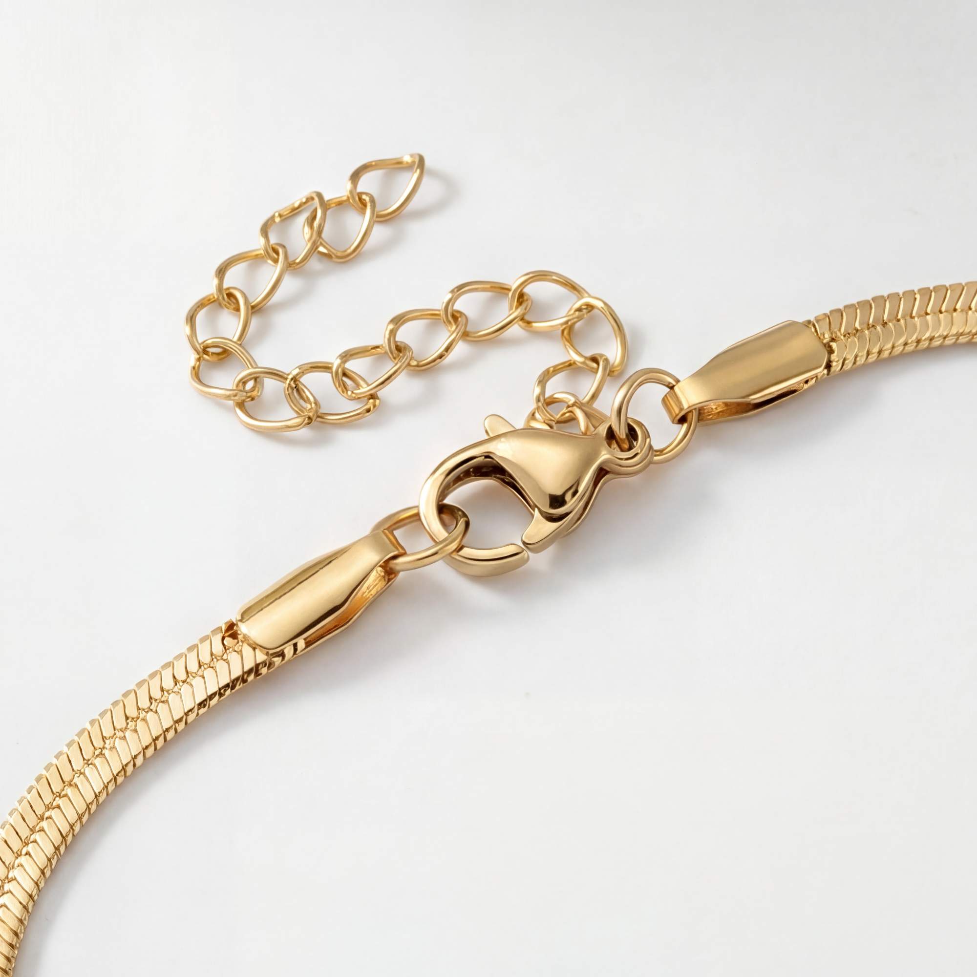 Snowdrop Bracelet. Never Fades. 18k Gold Plated and White & Green Enamel