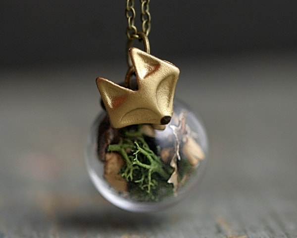 Forest Fox Necklace